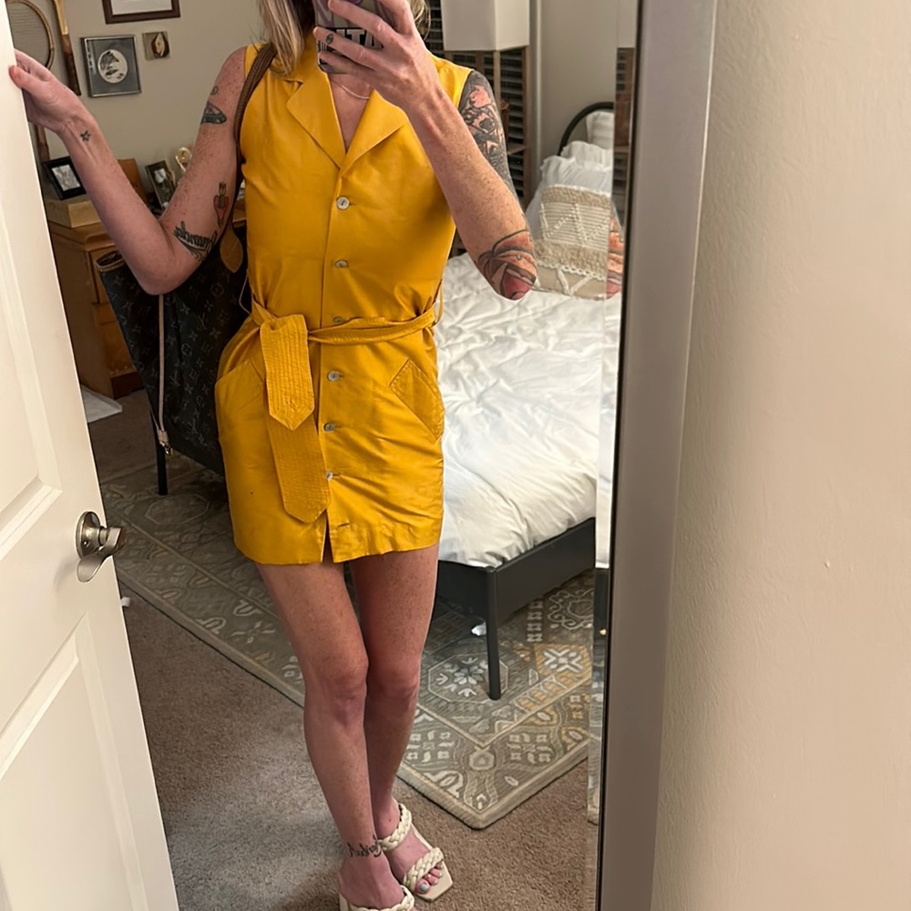 Vintage a.s.a.p for saks fifth avenue silk tunic or mini dress